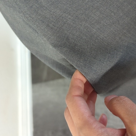 Halogen A Line Sheath Work Dress Gray 10P Business casual preppy office academia - Picture 4 of 6